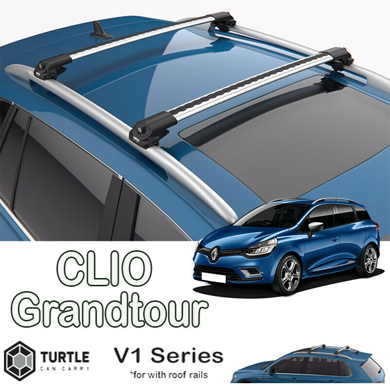 Renault CLIO Estate Roof Rack and Cross Bars Renault CLIO Estate Roof Rack and Cross Bars